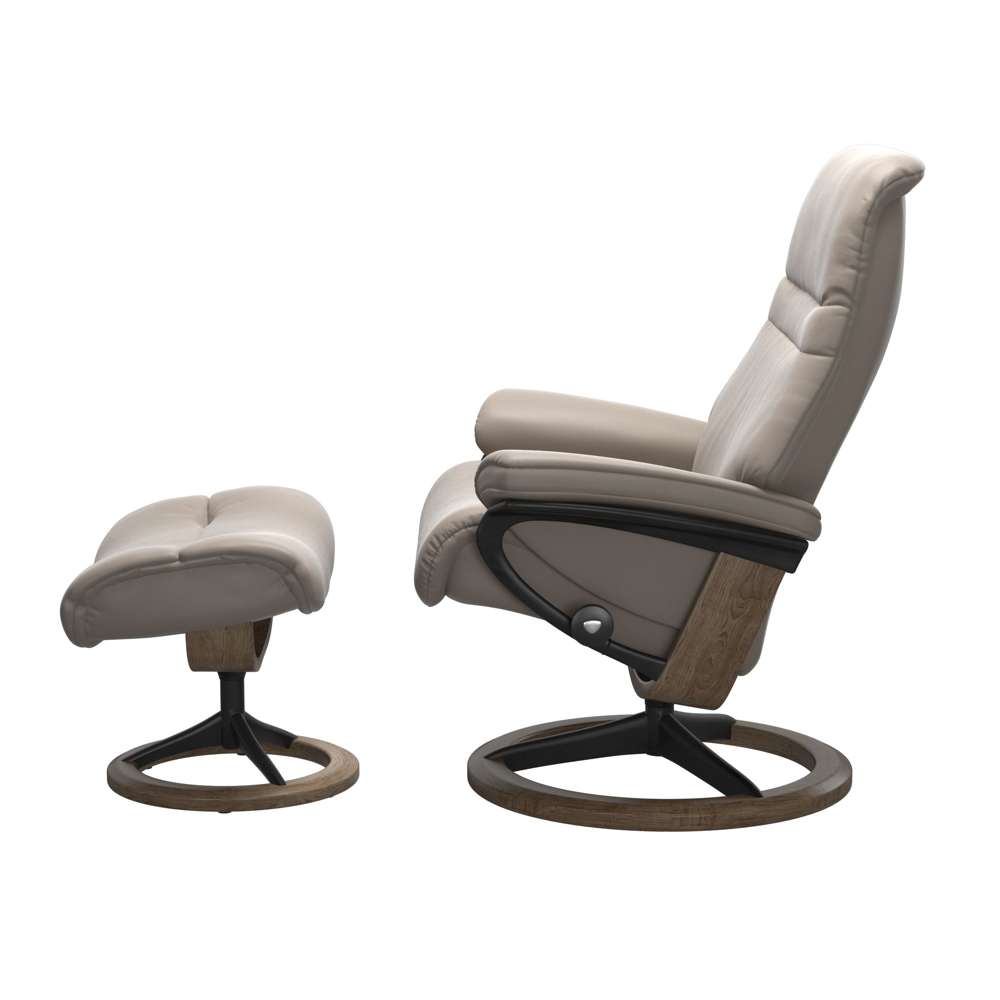 Stressless® Sunrise (M) Signature lænestol - Dark Mushroom