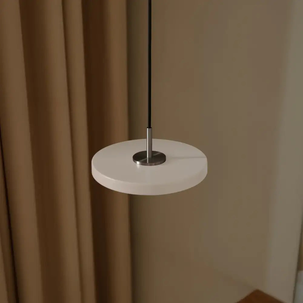 Asteria Micro Pearl White Stål top Pendel