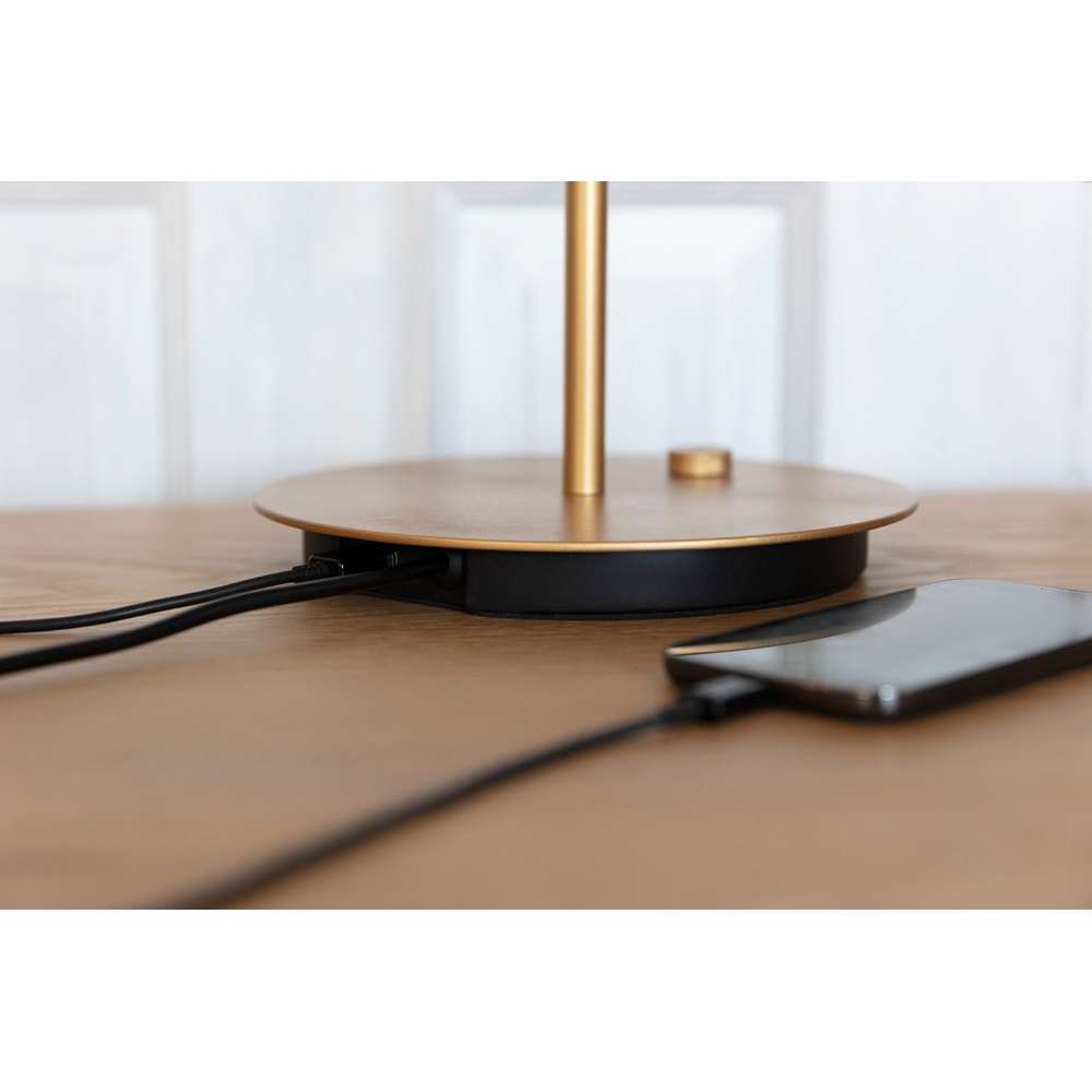 Asteria Table pearl white Ø31 x 41,5 cm Bordlampe