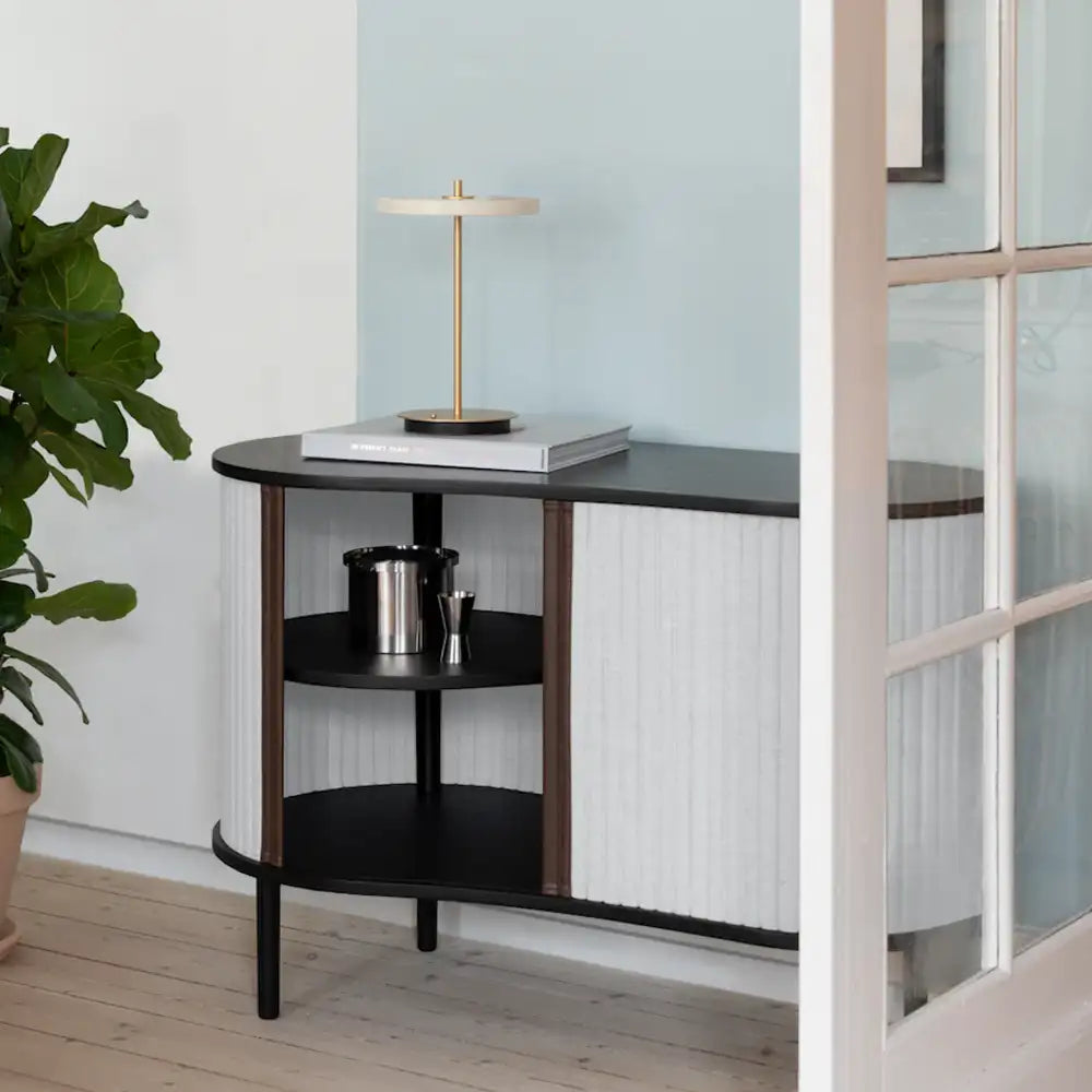 Umage Audacious skab m/jalousidøre Sterling