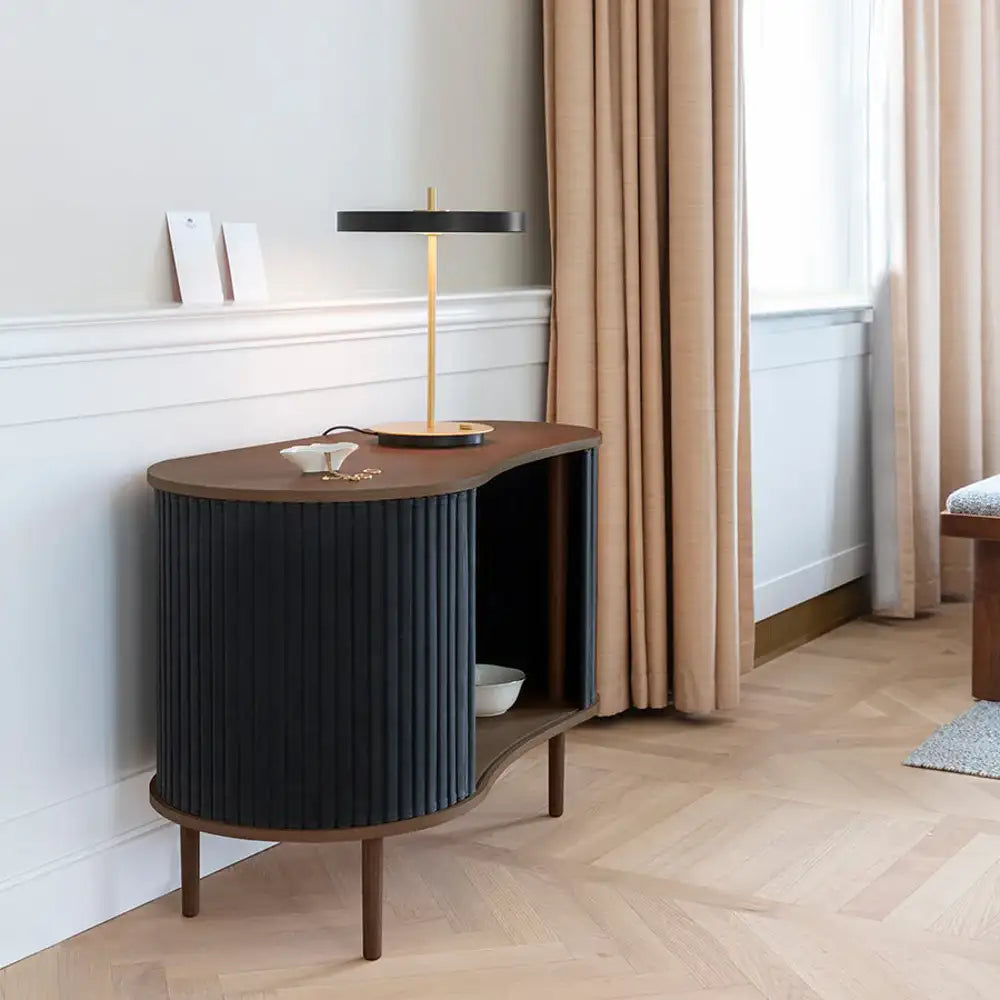 Umage Audacious skab m/jalousidøre Charcoal