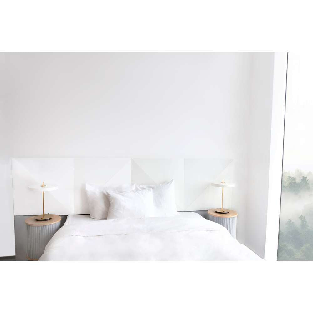 Asteria Table pearl white Ø31 x 41,5 cm Bordlampe