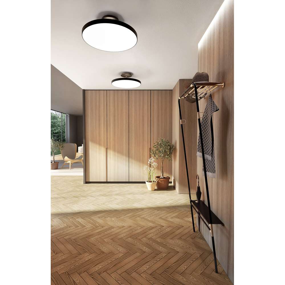 Asteria Up Large anthracite Ø 60 x 21 cm Loftlampe