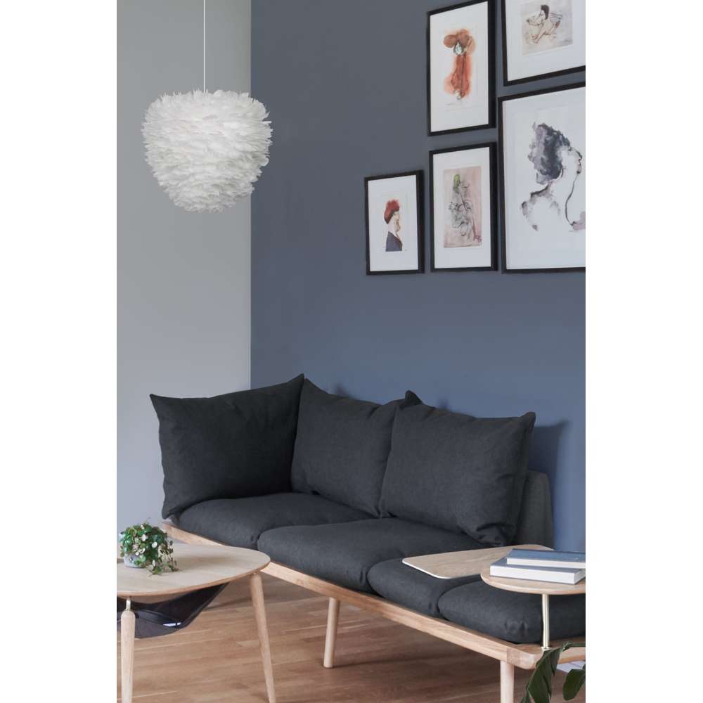 Eos Evia Large white Ø 55 x 54 cm lampeskærm Pendel