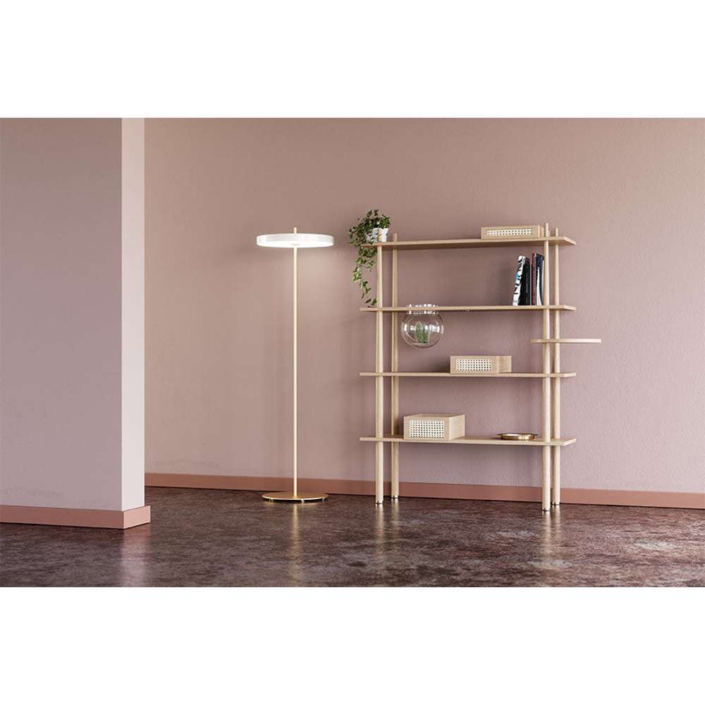 Asteria Floor pearl white Ø 43 x 150,7 cm Gulvlampe