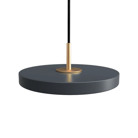 Asteria Micro Anthracite 15 x 5,7cm, 2.7m cordset Pendel