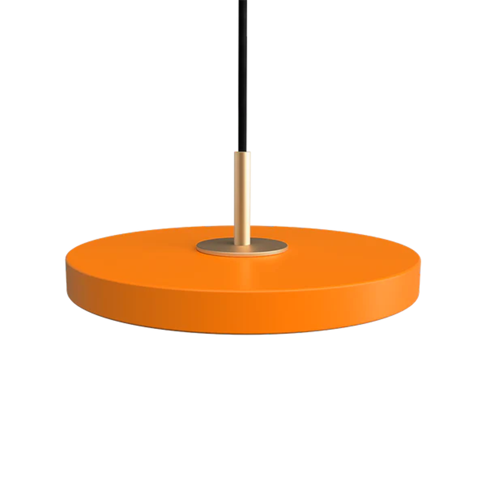 Asteria Micro - Nuance Orange 15 x 5,7cm, 2.7m cordset Pendel