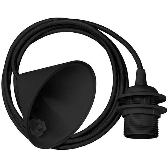 Cord Set black Ø 11cm  L 2,1 m Pendel