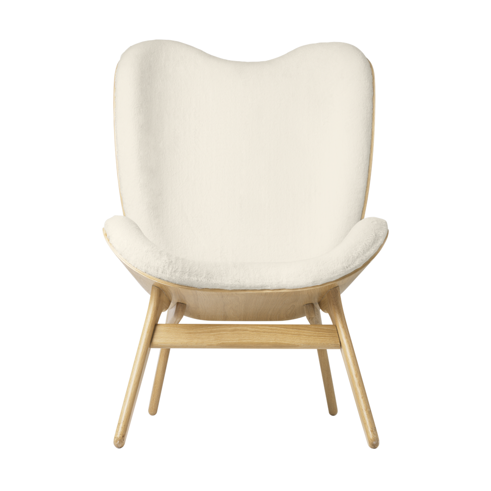 Umage A Conversation Piece lænestol m/høj ryg Teddy White