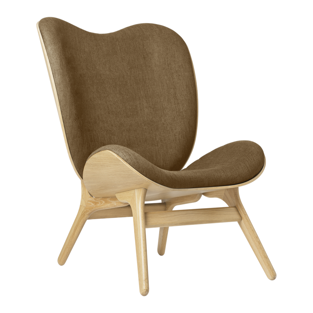 Umage A Conversation Piece lænestol m/høj ryg Sugar Brown