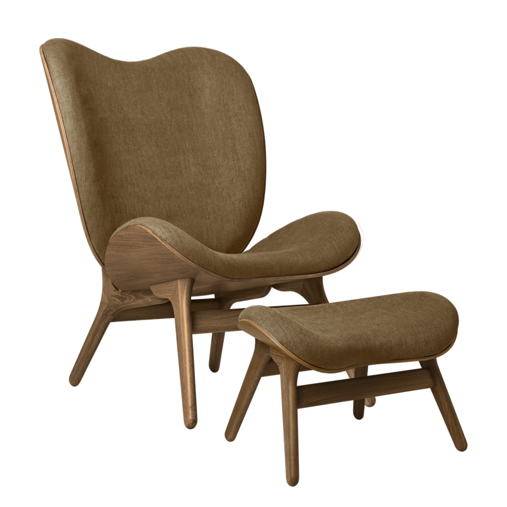 Umage A Conversation Piece lænestol m/høj ryg Sugar brown