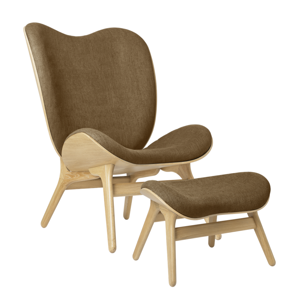 Umage A Conversation Piece lænestol m/høj ryg Sugar Brown