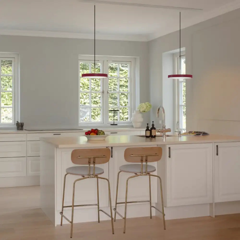 Asteria Mini - Ruby red 31 x 10,5 cm, 2.7m cordset Pendel