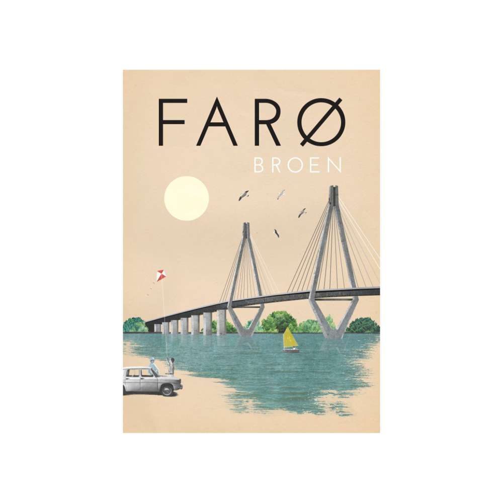 By Plakat Farø u/ramme