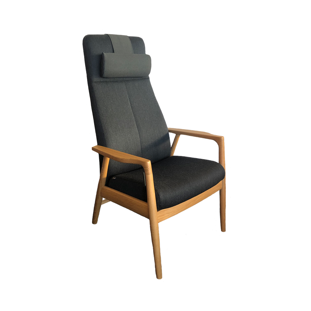 Farstrup Nobel lænestol 8900 m/nakkepude