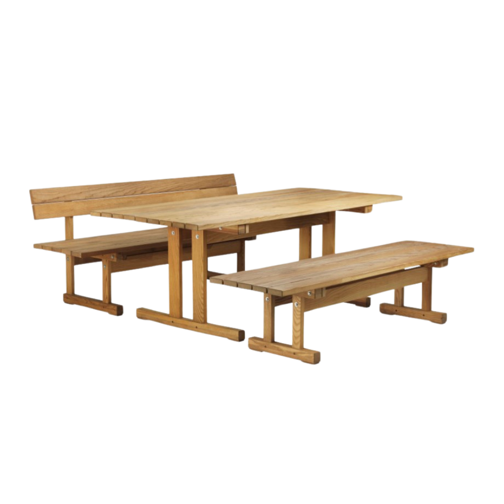 FDB M17 Ermelunden havebord Børge Mogensen Natur olieret