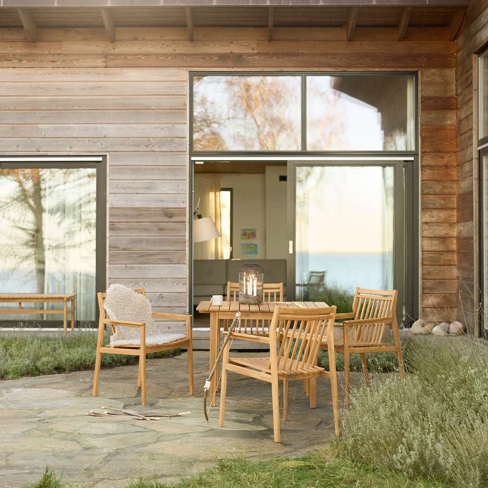 FDB M19 Sammen loungebord Thomas E. Alken Natur olieret