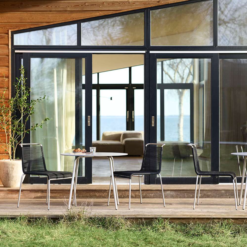 FDB M21 Teglgård havebord Ø90 Grå