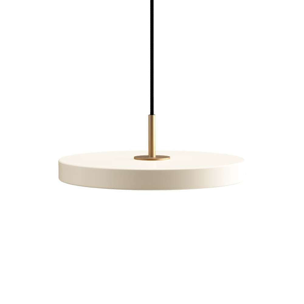 Asteria Mini - Pearl White 31 x 10,5 cm, 2.7m cordset Pendel