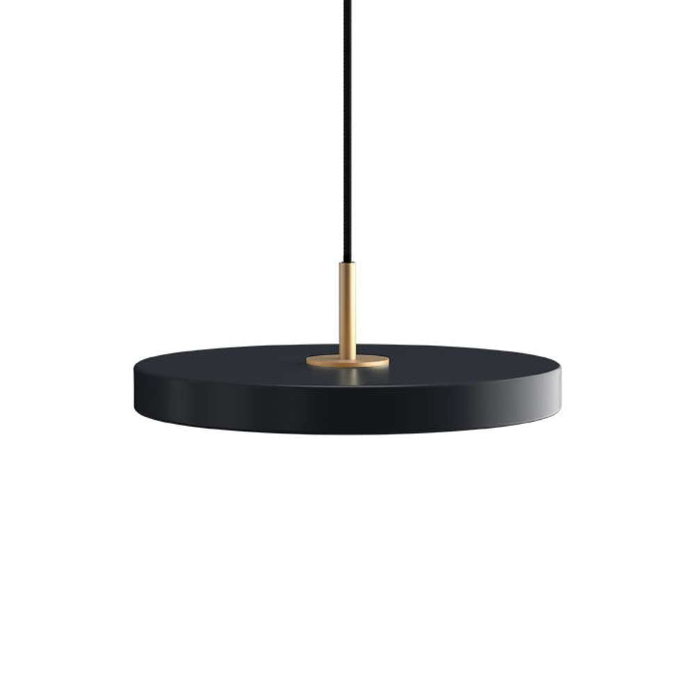 Asteria Mini - Anthracite grey 31 x 10,5 cm, 2.7m cordset Pendel