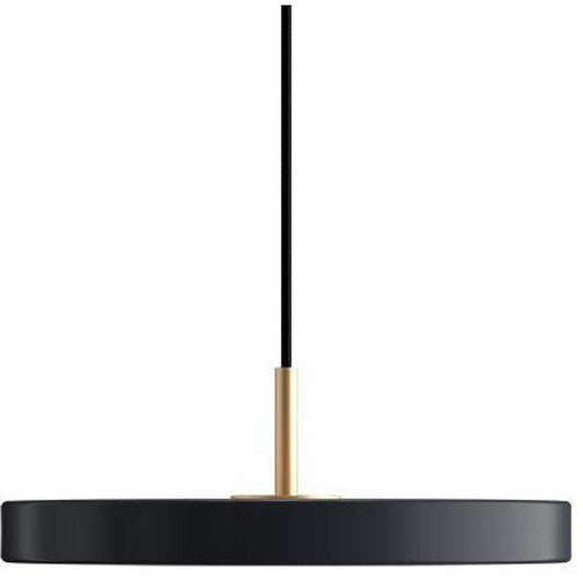 Asteria Mini - Anthracite grey 31 x 10,5 cm, 2.7m cordset Pendel