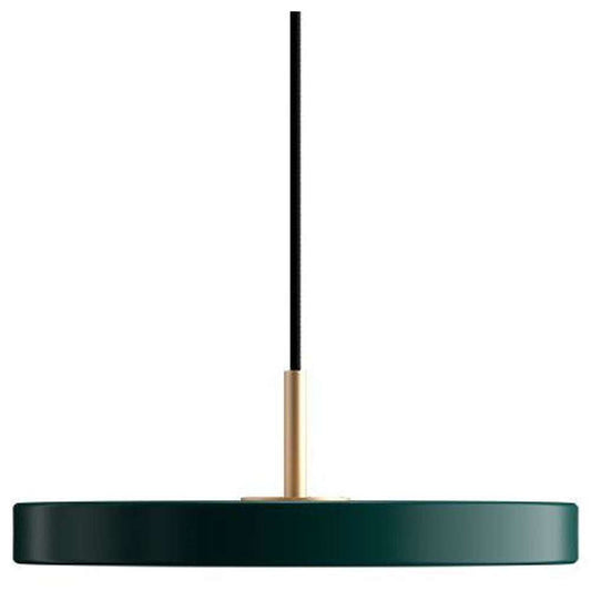 Asteria Mini - Forest green 31 x 10,5 cm, 2.7m cordset Pendel