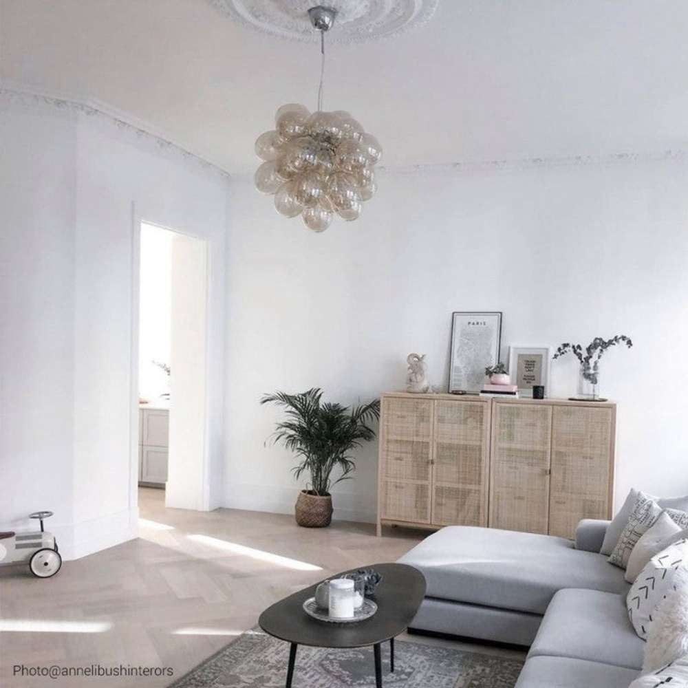 Gross pendel amber ø62 Pendel