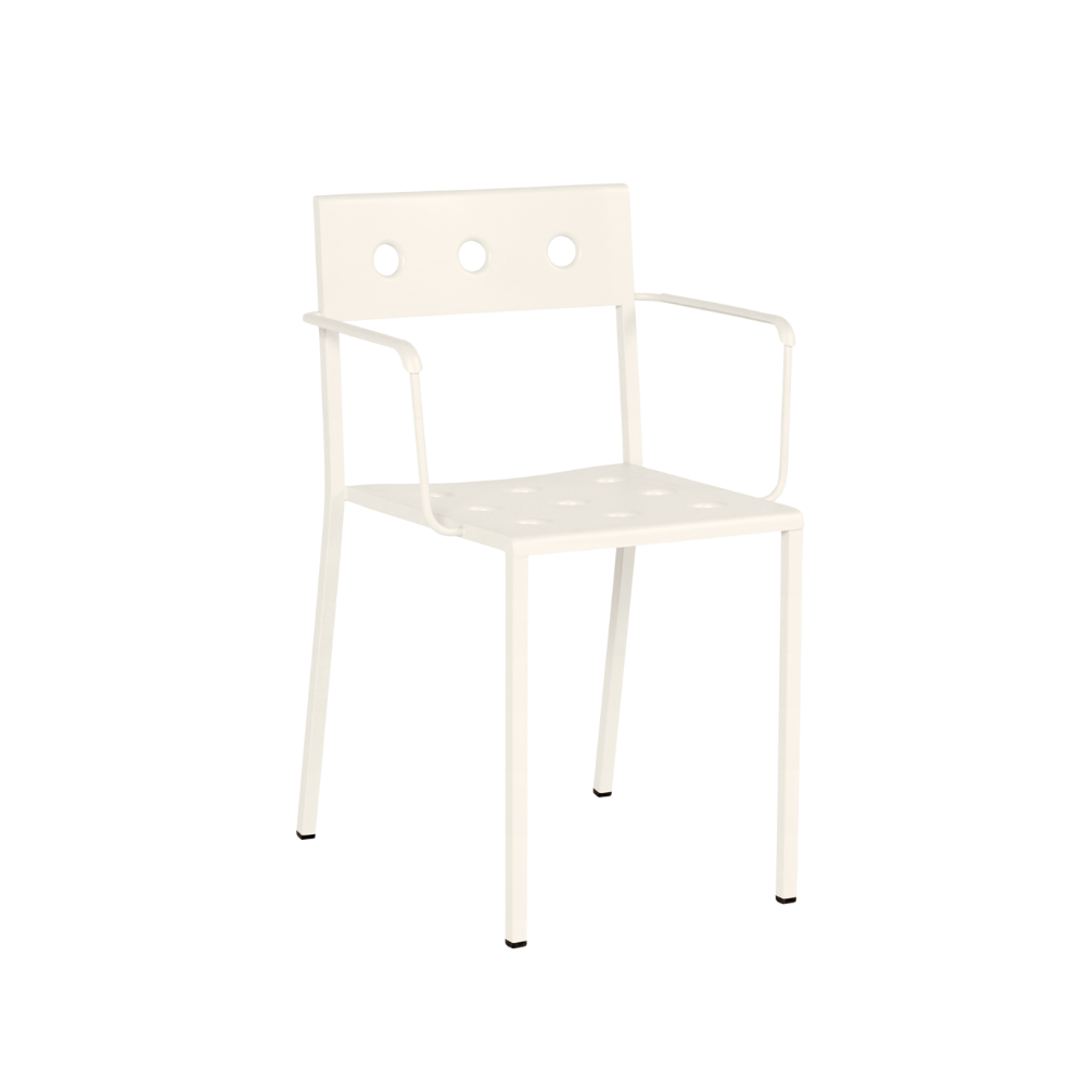 HAY Balcony havestol med armlæn Chalk beige