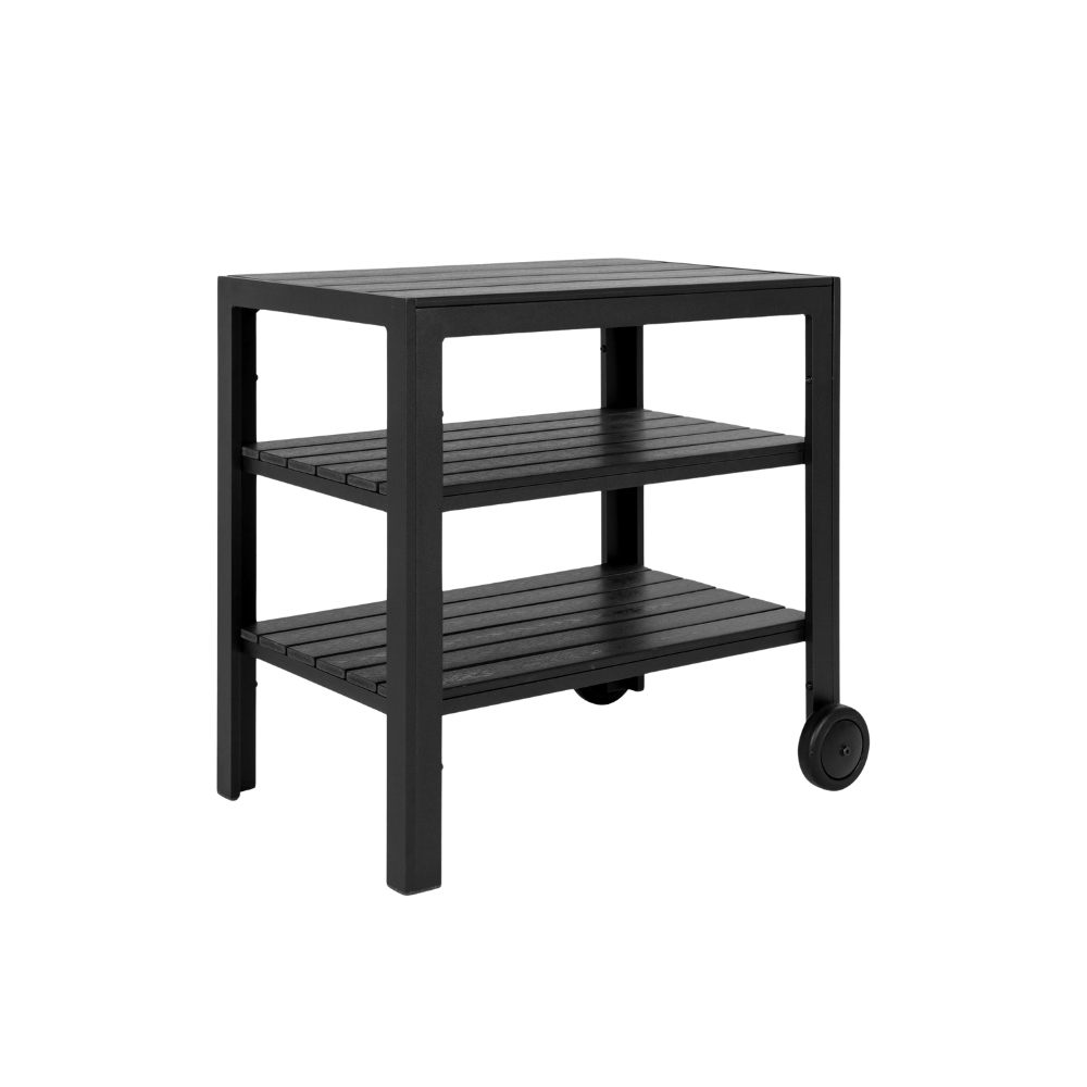 House Nordic Taormina serveringsvogn Sort