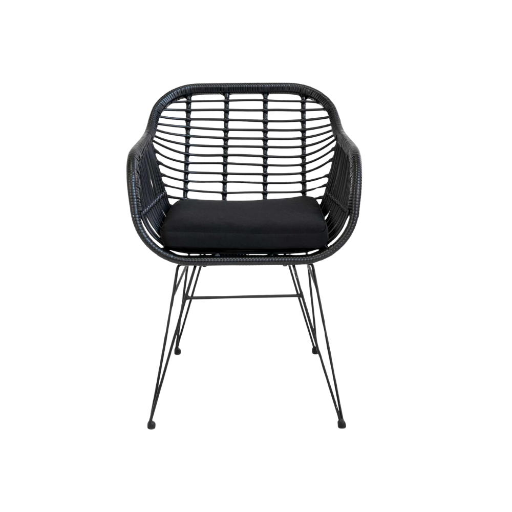 House Nordic Trieste havestol sort Sort