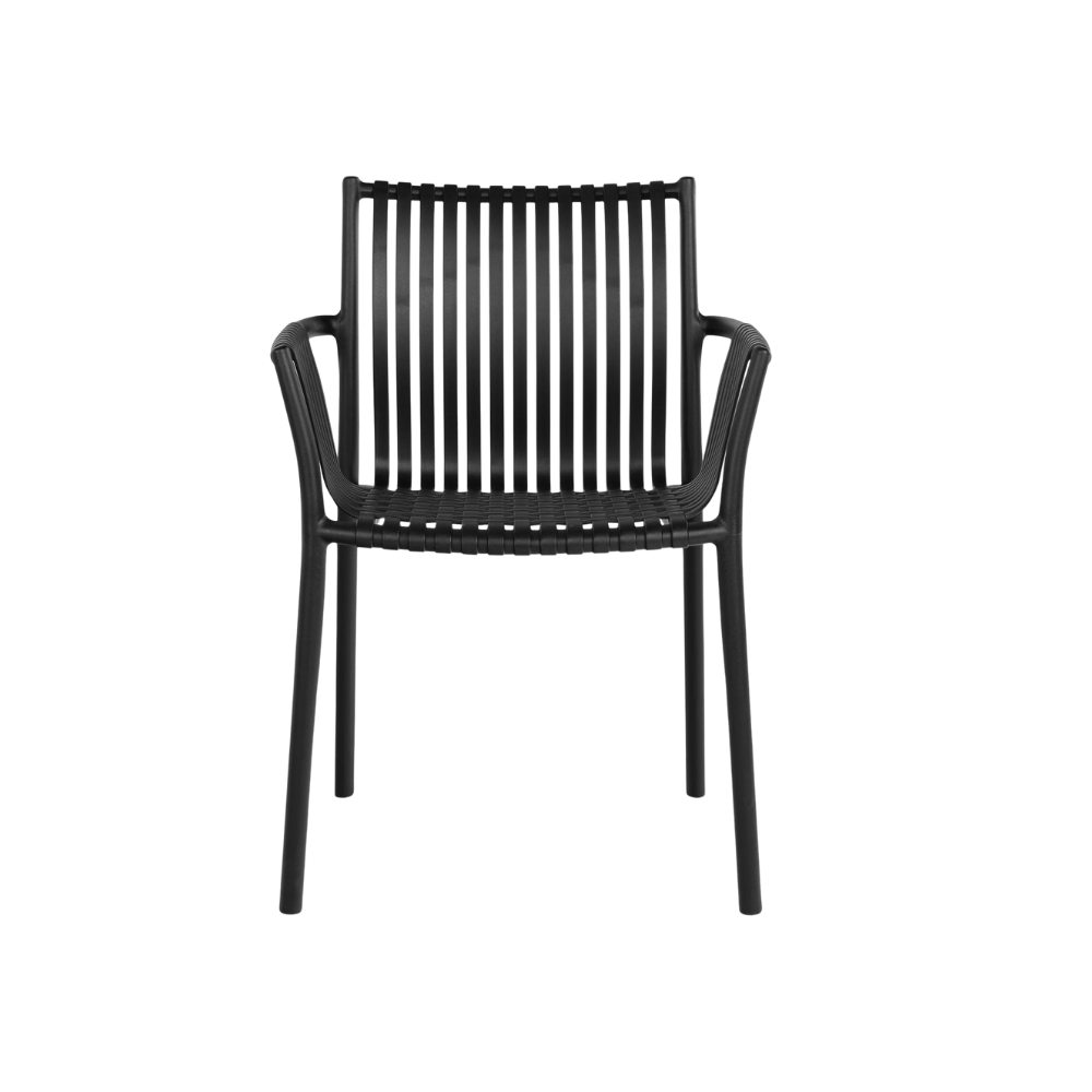 House Nordic Tulsa havestol sort Sort