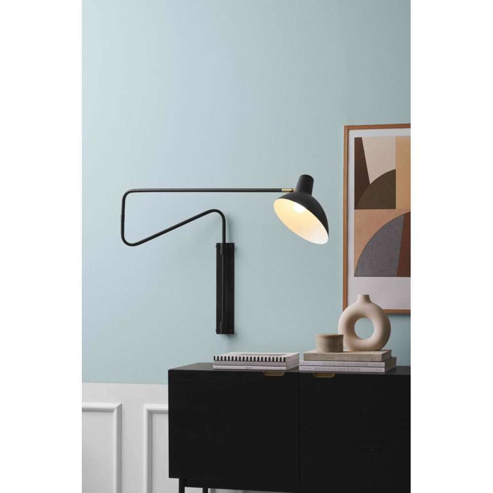 Metropole deluxe væglampe - black Væglampe