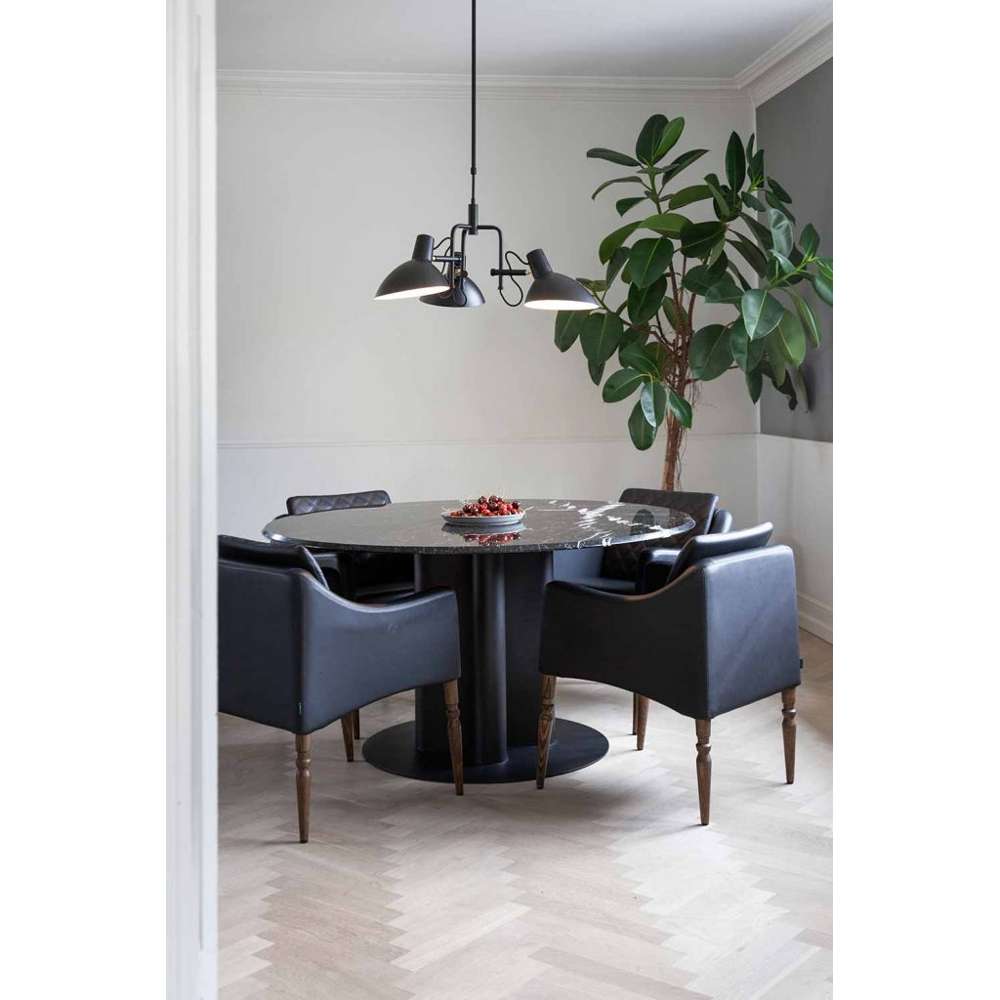 Metropole lysekrone 3l ø73 - black Lysekrone