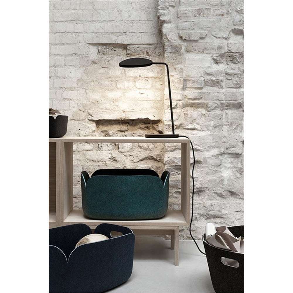 Leaf bordlampe sort Skrivebordslampe