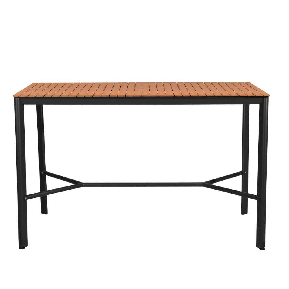 Mindo 102 udendørs barbord 163x81.5 cm