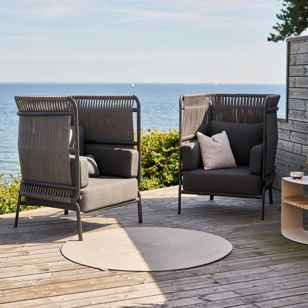 Mindo 106 loungestol med høj ryg