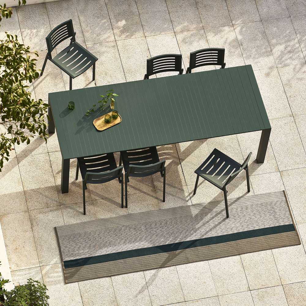 Mindo 111 udtrækshavebord 100x263/325cm