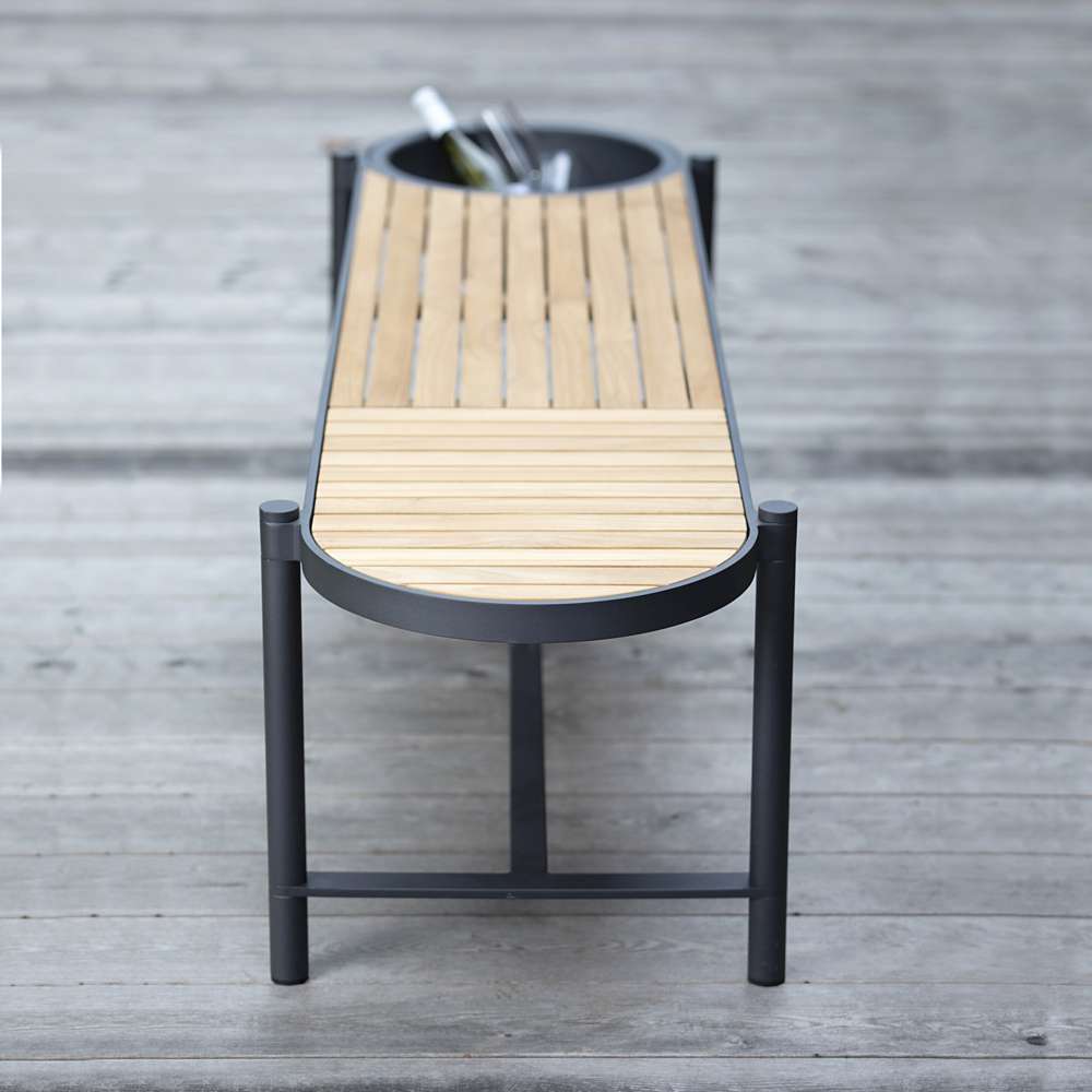 Mindo 117 havebænk med skål