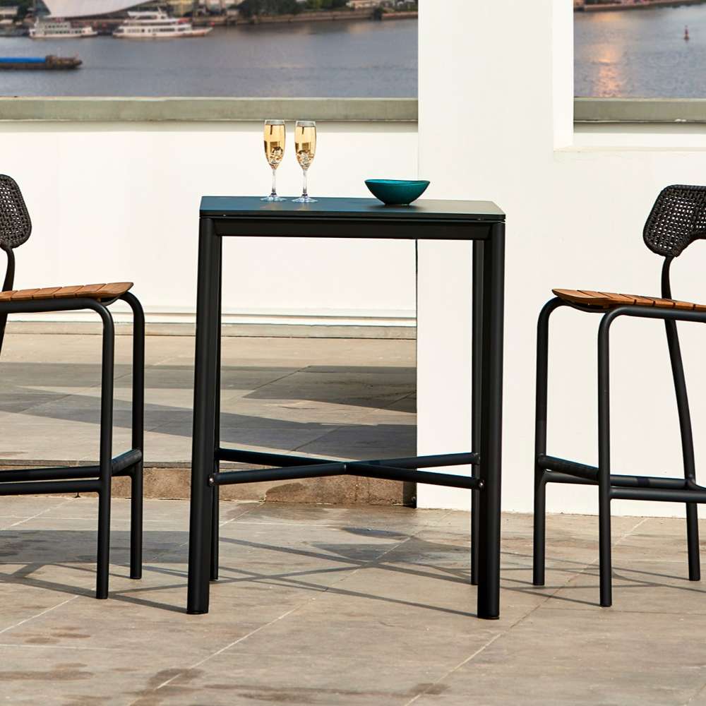 Mindo 102 udendørs barbord 81.5x81.5 cm