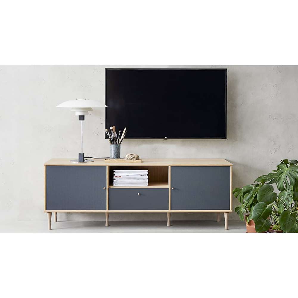 Mistral AV TV-møbel 232 hvidpigmenteret egefinér