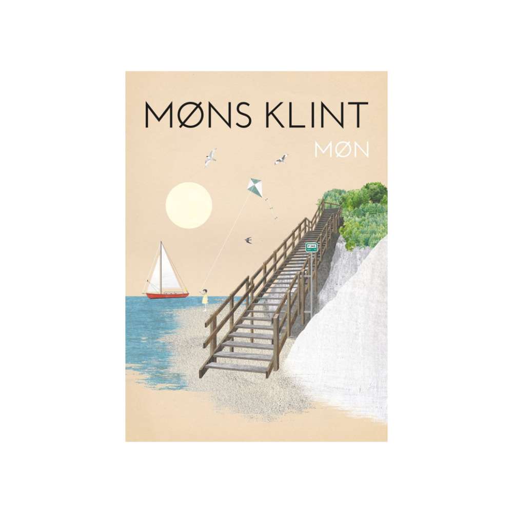 By Plakat Møns Klint u/ramme
