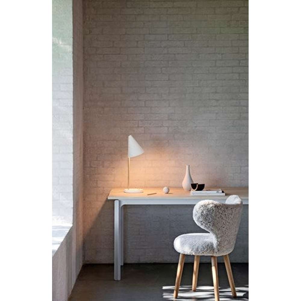 Mosaik bordlampe hvid Bordlampe