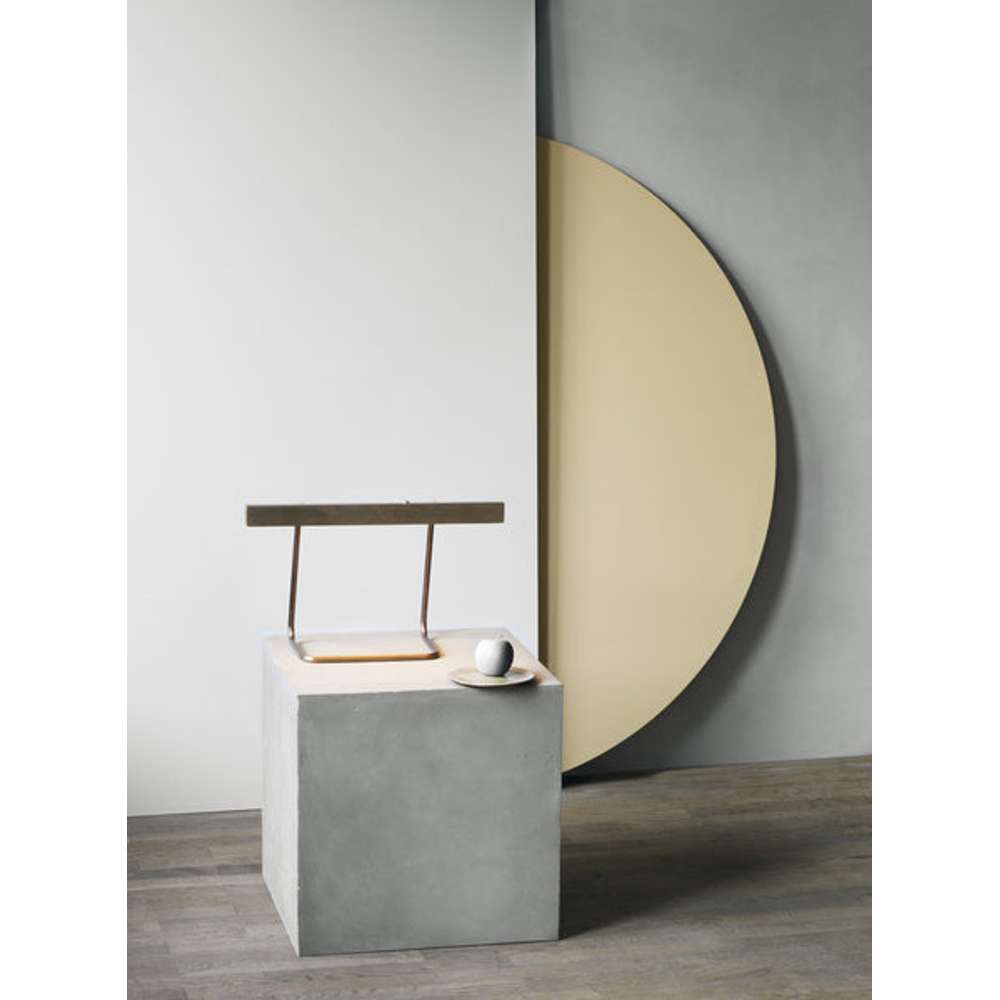 T model 50cm Bordlampe Bruneret messing