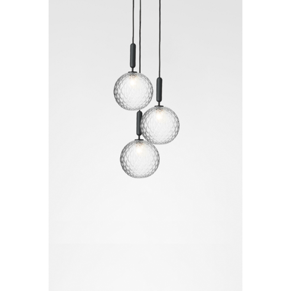 Miira 3 large, rock grey / optic Pendel Pendel