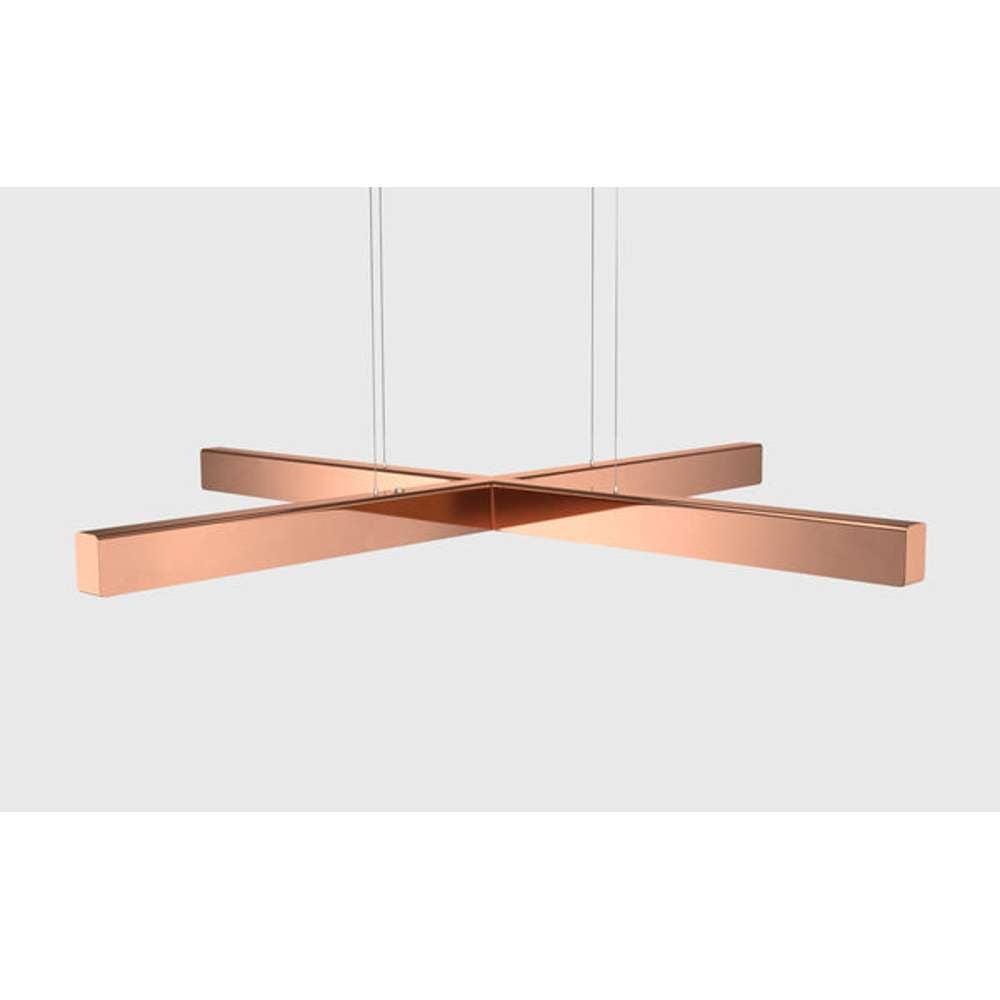 X model cordless ø 100cm Pendel Poleret kobber