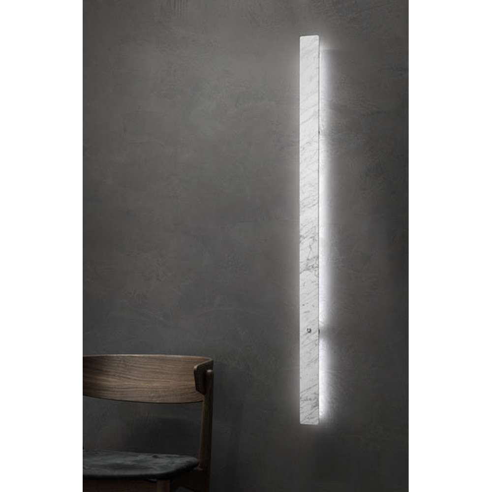 Divar Væglampe Carrara marmor