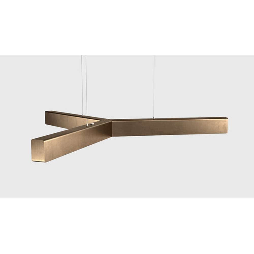 Y model cordless ø 80cm Pendel Bruneret messing