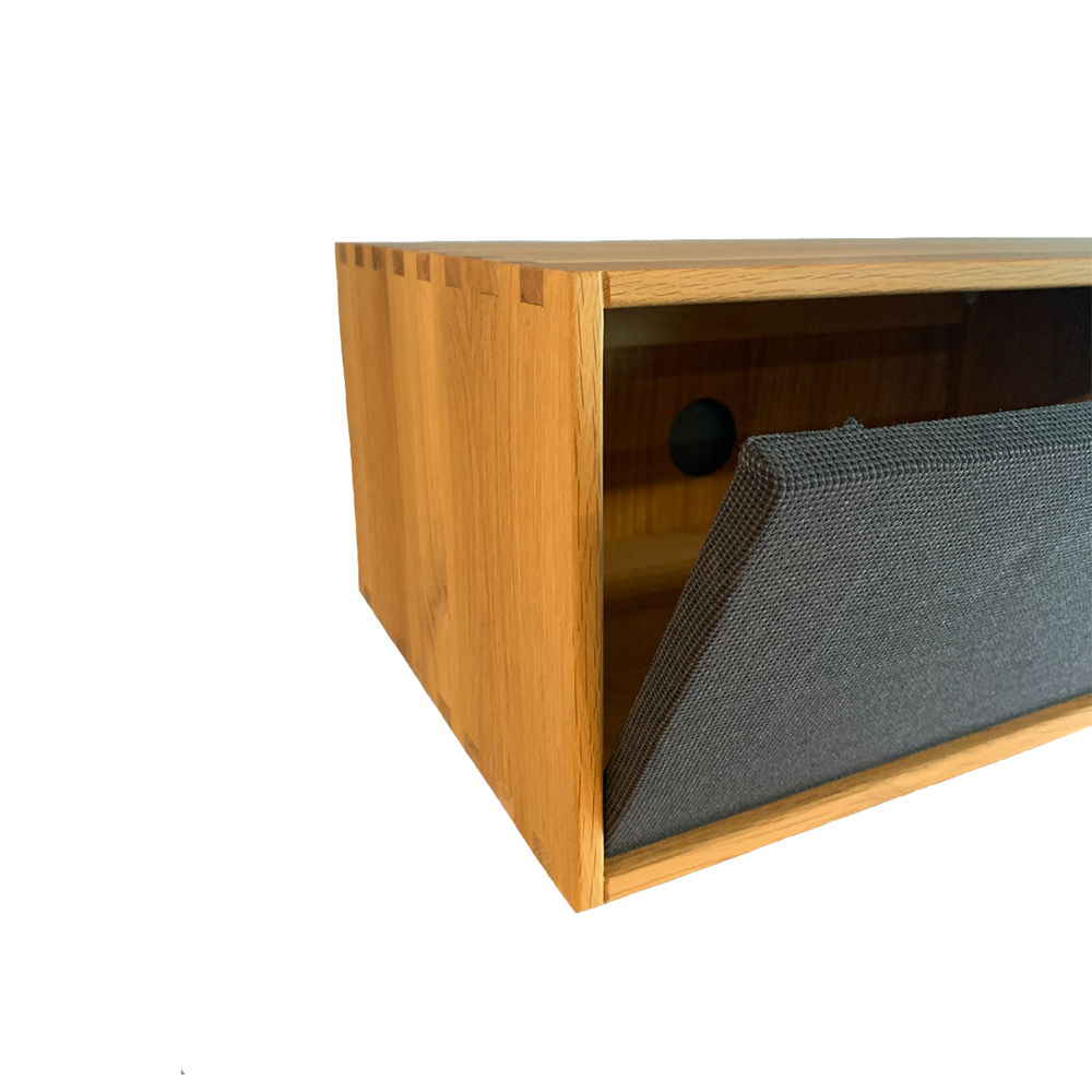 Square TV-bord 404 m/stoflåge 100