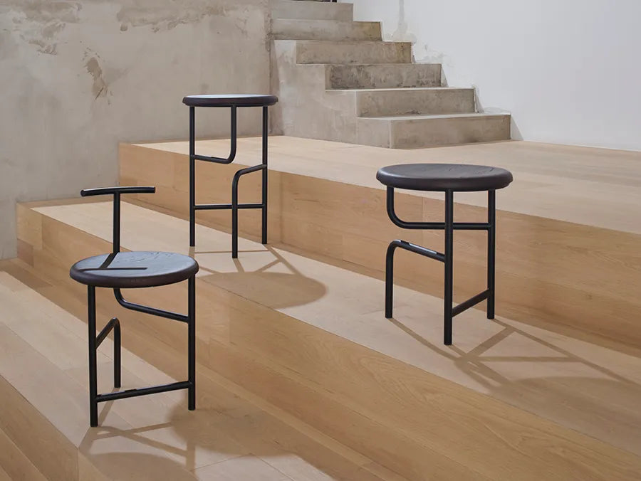 Blend Chair, black oak fra Stellar Works