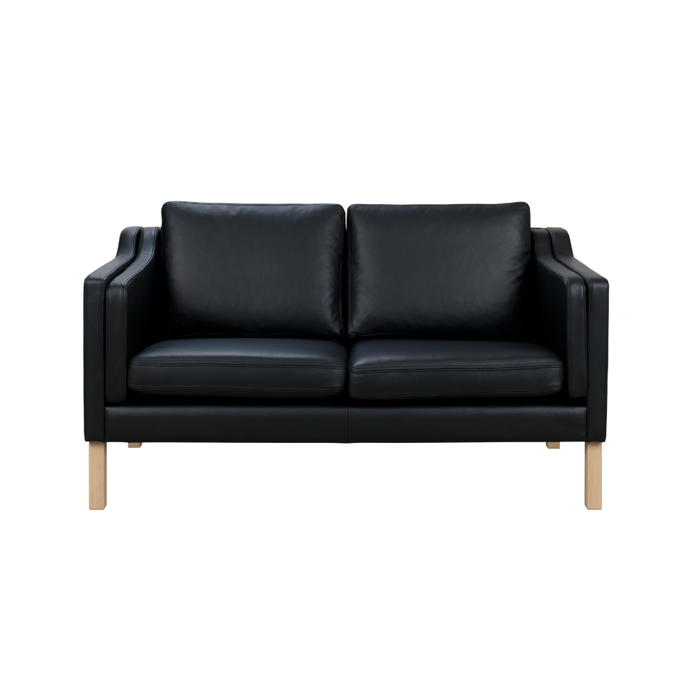 Top-line Clausholm 2-pers. sofa m. keder
